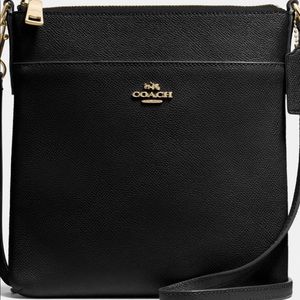 Coach Kitt Messenger Crossbody Bag in Black
